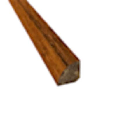 null Prefinished Distressed raleigh Bamboo 3/4 in. Tall x 0.75 in. Wide x 72 in. Length Quarter Round
